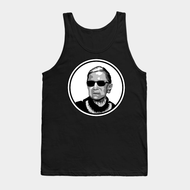 Ruth Bader Ginsberg Tank Top by FeministShirts